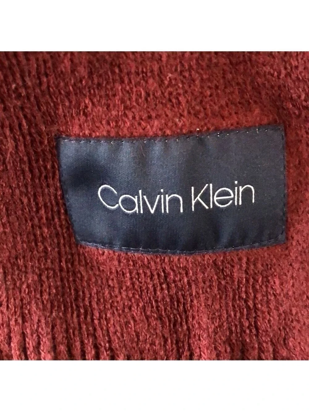 Calvin Klein knit scarf. OS